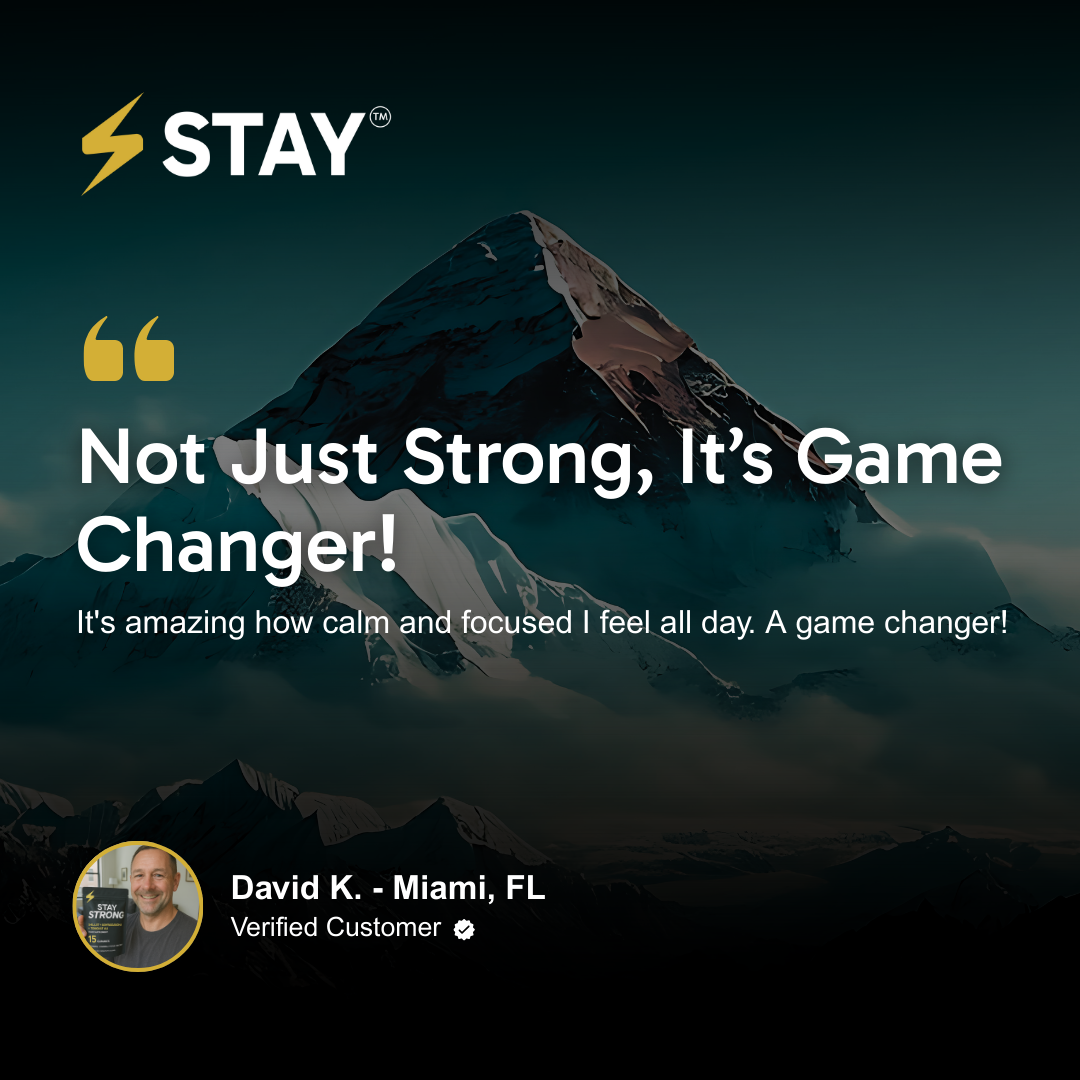 Stay Strong™ Shilajit Testosterone Booster